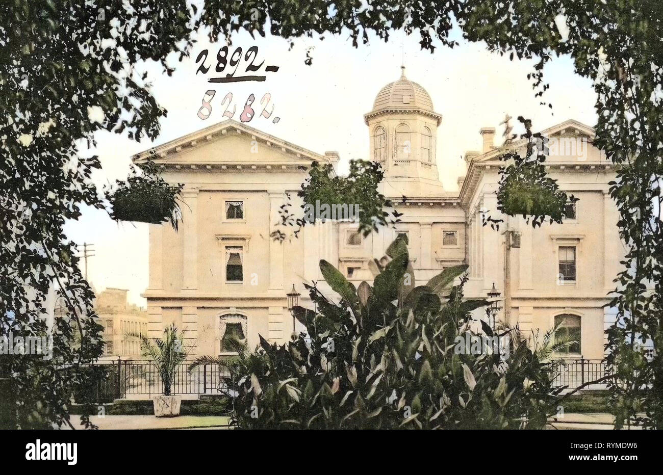 Pioneer courthouse, 1906, New York, 1906 à Portland, Portland, Ore., bureau de poste à partir de la Cour d'hôtel de Portland, États-Unis d'Amérique Banque D'Images