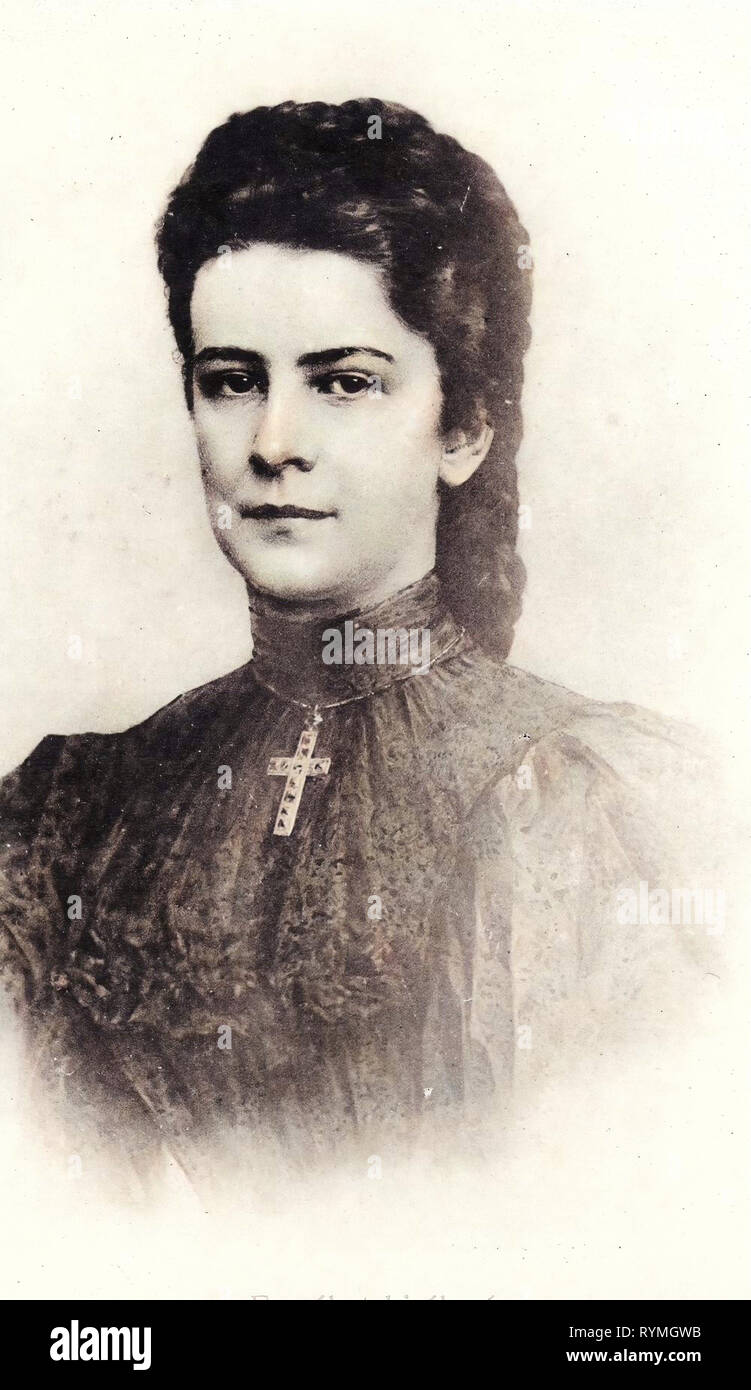 Portraits de l'Impératrice Elisabeth d'Autriche, 1908, Budapest, Hongrie, Königin Elisabeth Banque D'Images