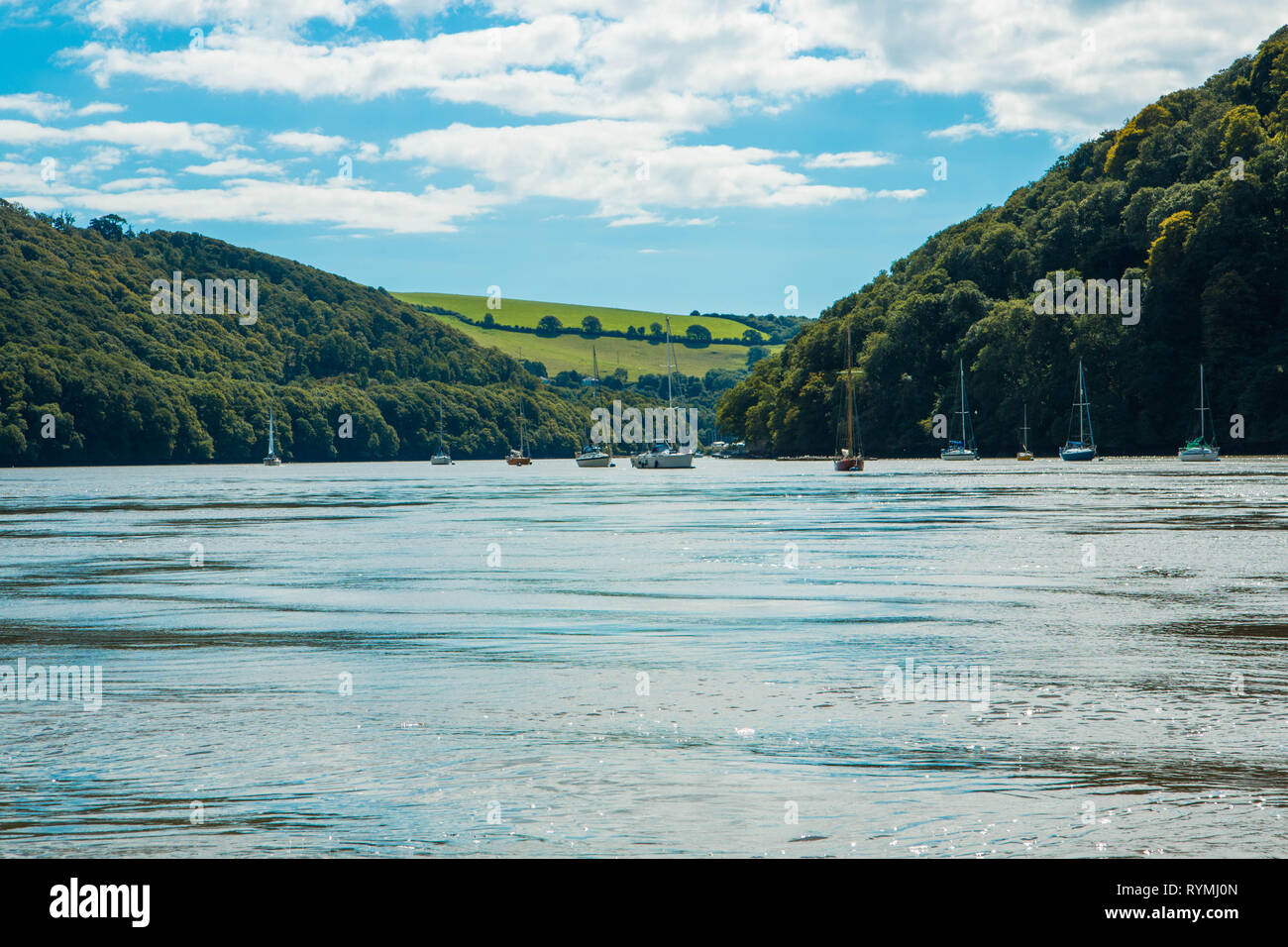 Regatta Dartmouth Devon Banque D'Images