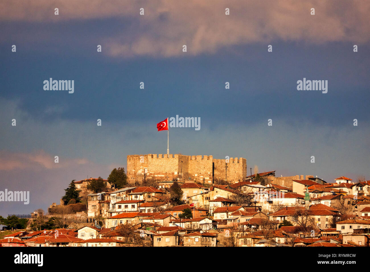 Château d'Ankara, Ankara, Turquie Banque D'Images