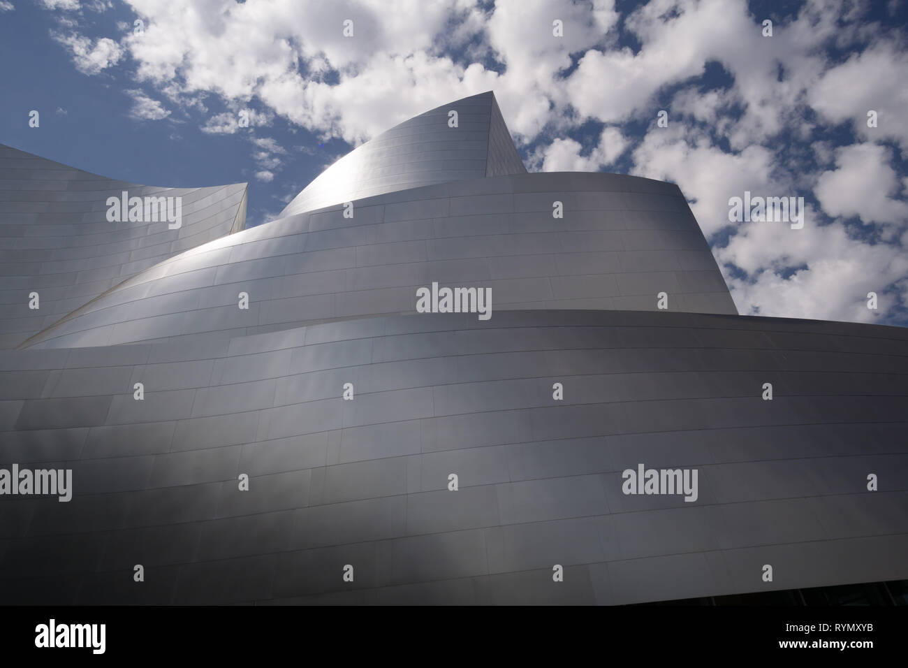 Résumé de la Walt Disney Concert Hall à Los Angeles Banque D'Images
