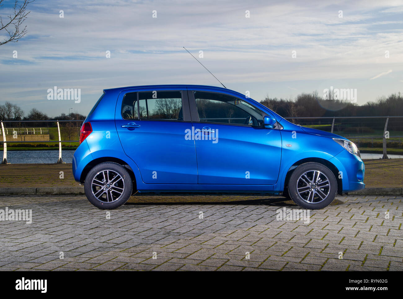 Suzuki Celerio 2014 voiture japonaise compact Banque D'Images