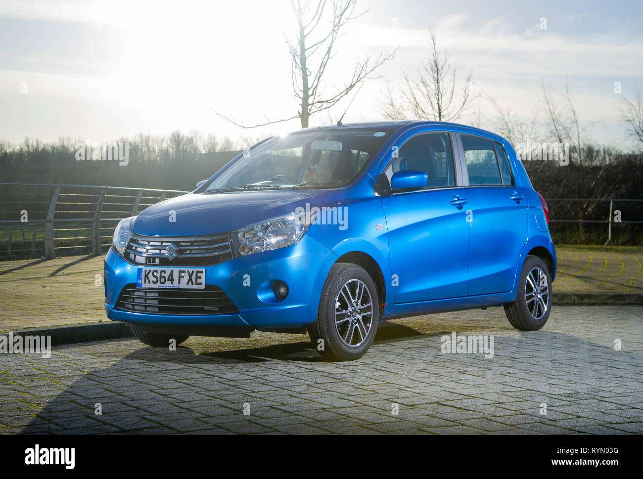 Suzuki Celerio 2014 voiture japonaise compact Banque D'Images