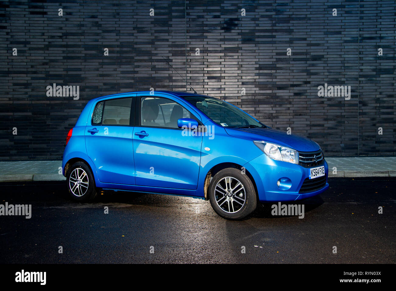 Suzuki Celerio 2014 voiture japonaise compact Banque D'Images