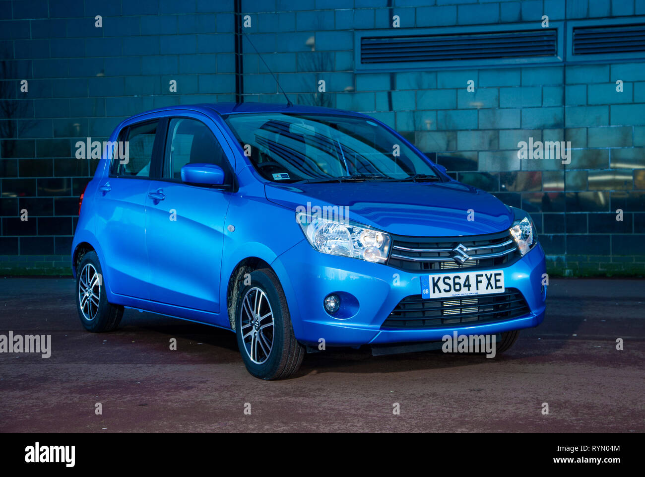 Suzuki Celerio 2014 voiture japonaise compact Banque D'Images