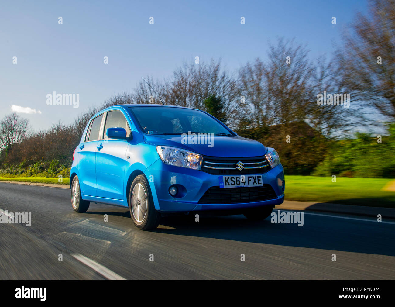 Suzuki Celerio 2014 voiture japonaise compact Banque D'Images