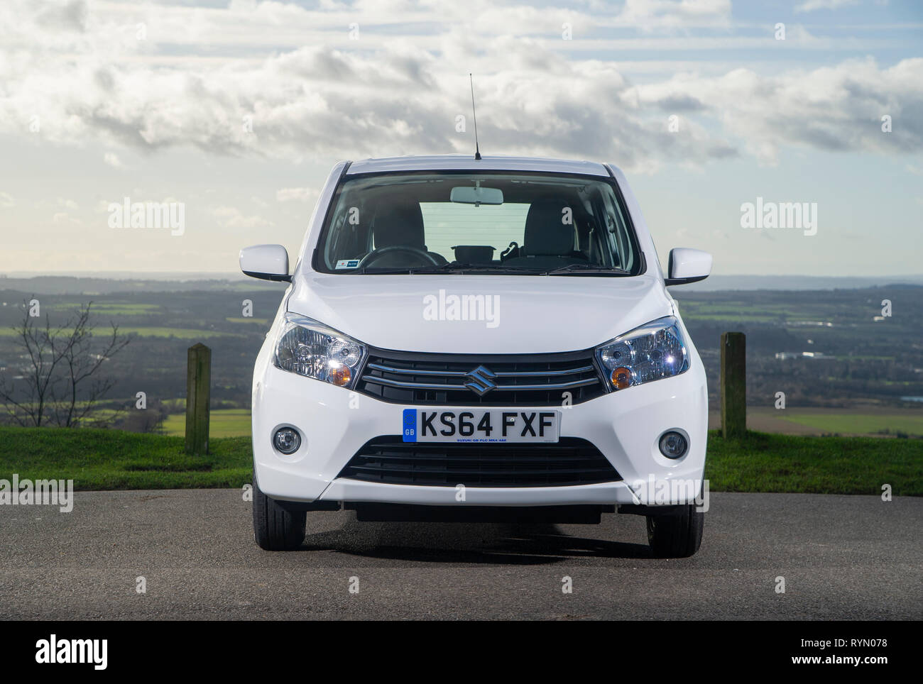 Suzuki Celerio 2014 voiture japonaise compact Banque D'Images