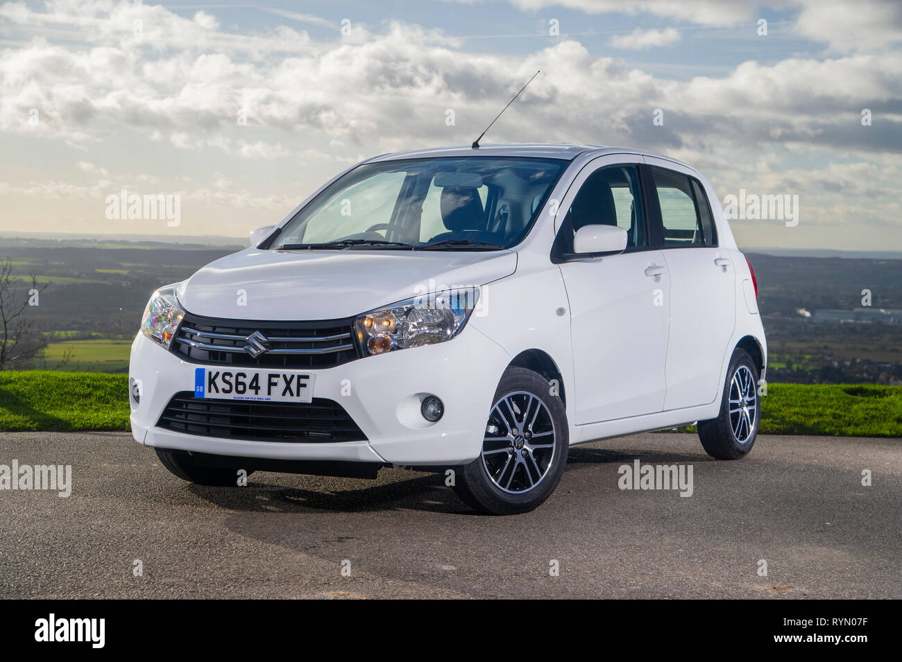 Suzuki Celerio 2014 voiture japonaise compact Banque D'Images