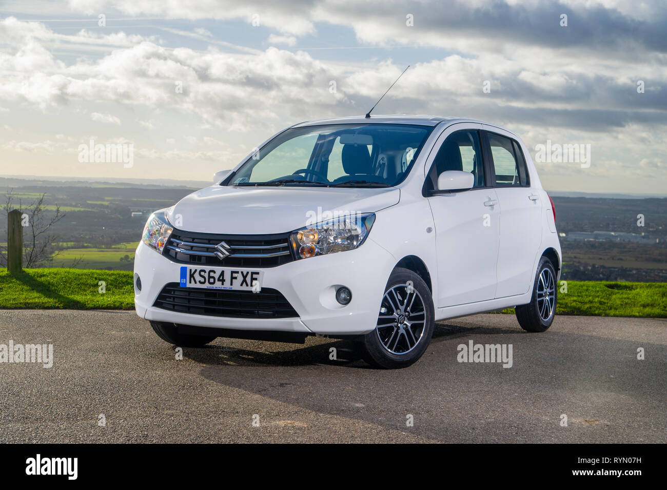 Suzuki Celerio 2014 voiture japonaise compact Banque D'Images