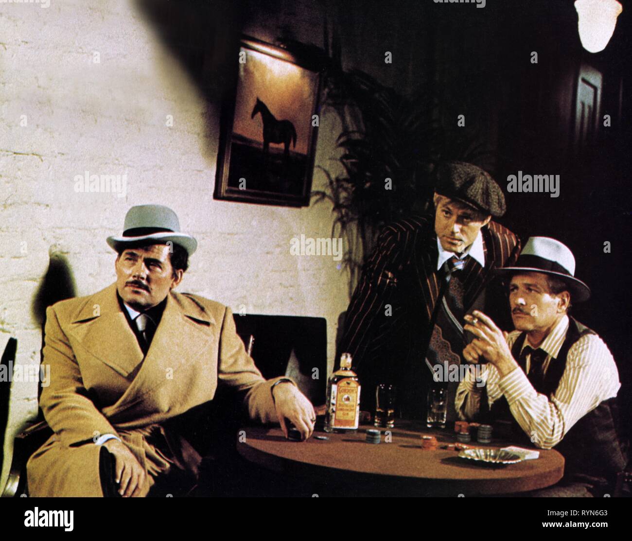 SHAW, Redford, NEWMAN, L'ARNAQUE, 1973 Banque D'Images