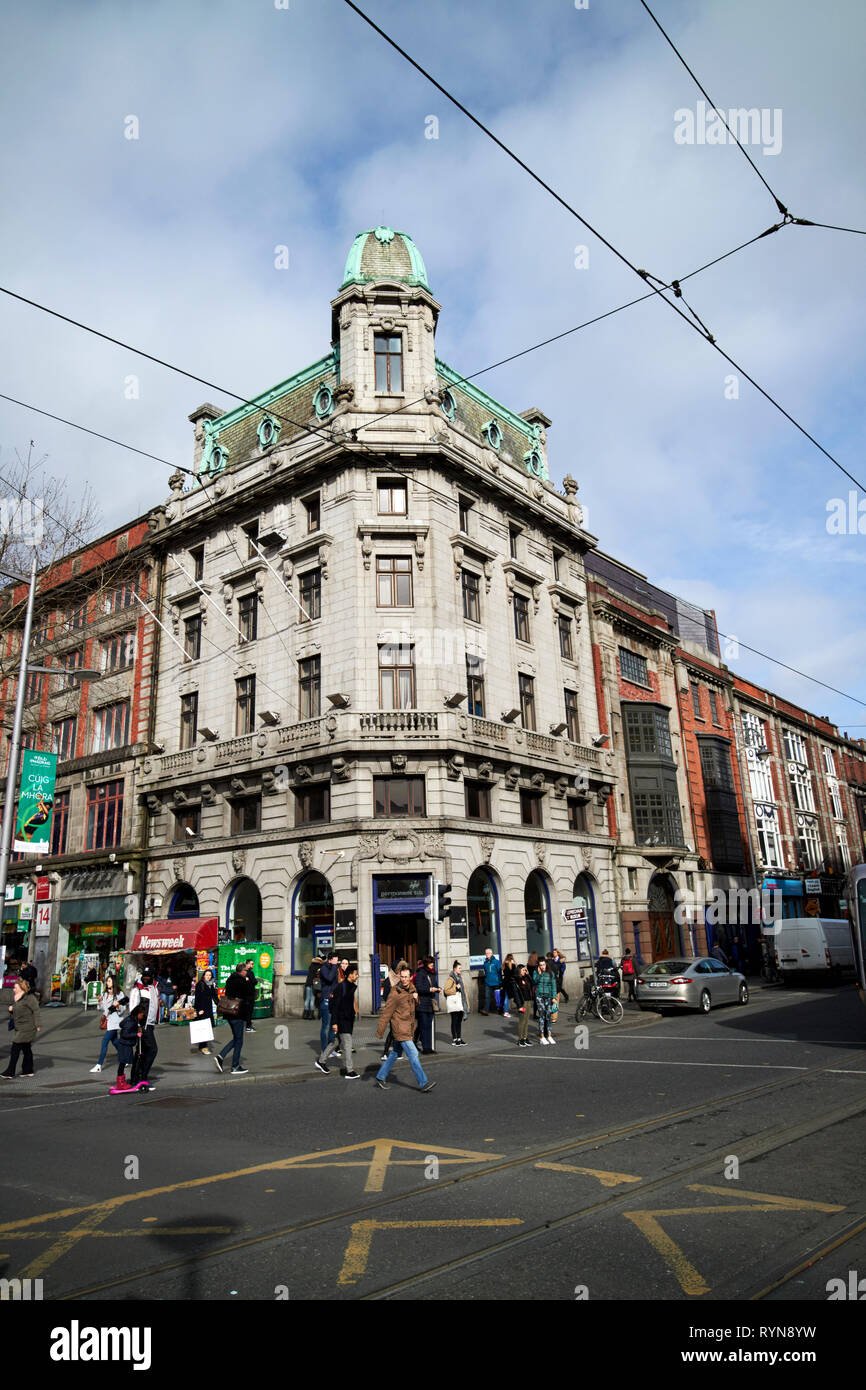 Bâtiment permanent tsb 12 oconnell Street Dublin République d'Irlande Europe Banque D'Images