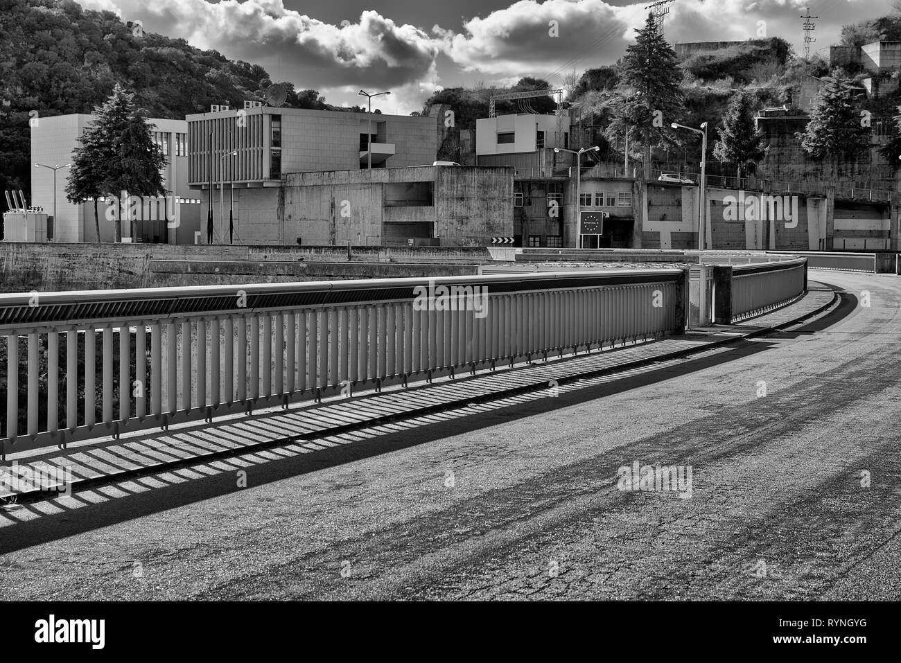 Barrage de Miranda do Douro, Portugal, Europe Banque D'Images