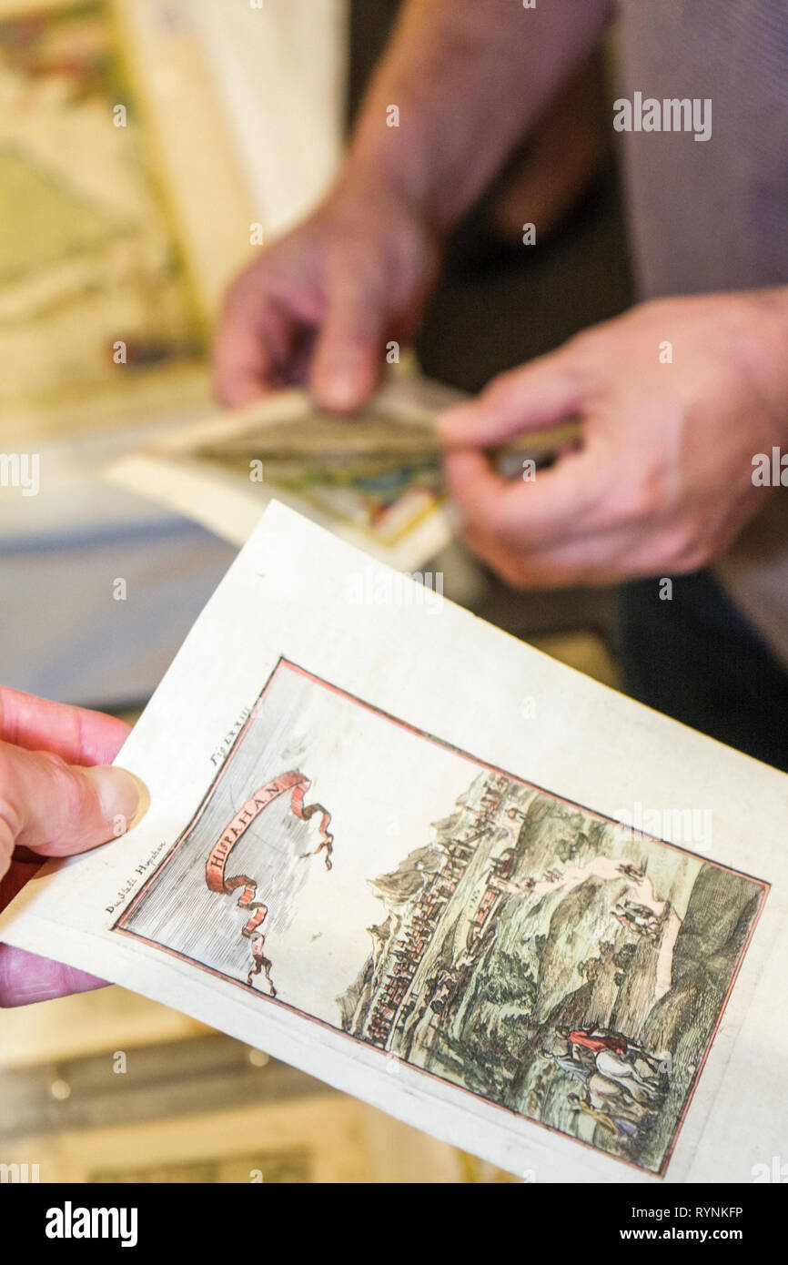 Miami Florida,Historical Museum of SouthhernMiami Florida,International Map Fair,cartes antiques,dealers,collectionneurs,hobby,rare,cartographie,géographie,illus Banque D'Images