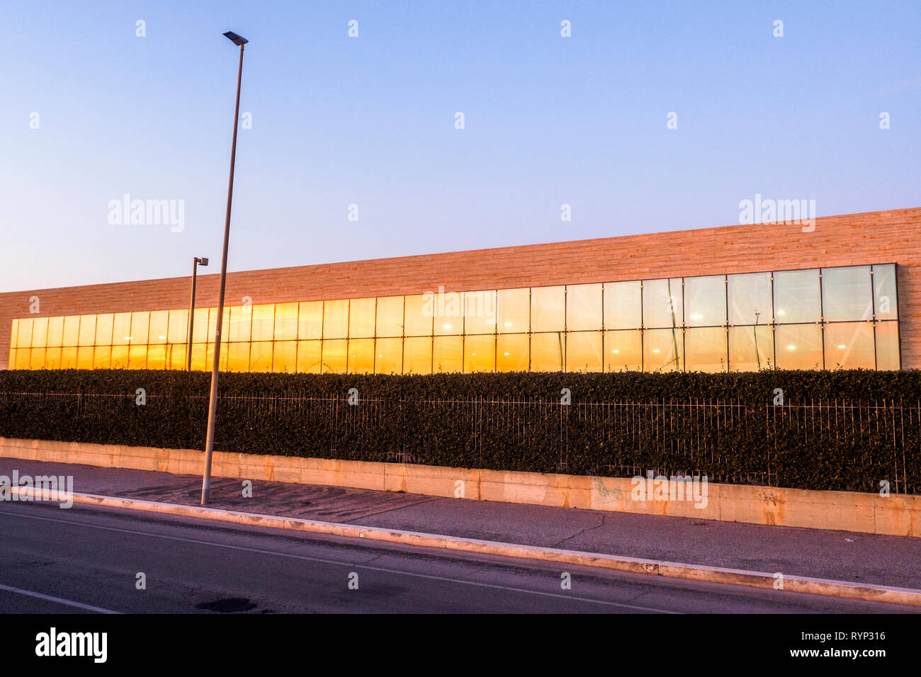 Centre fédéral Polo Natatorio Ostia - Rome, Italie Banque D'Images