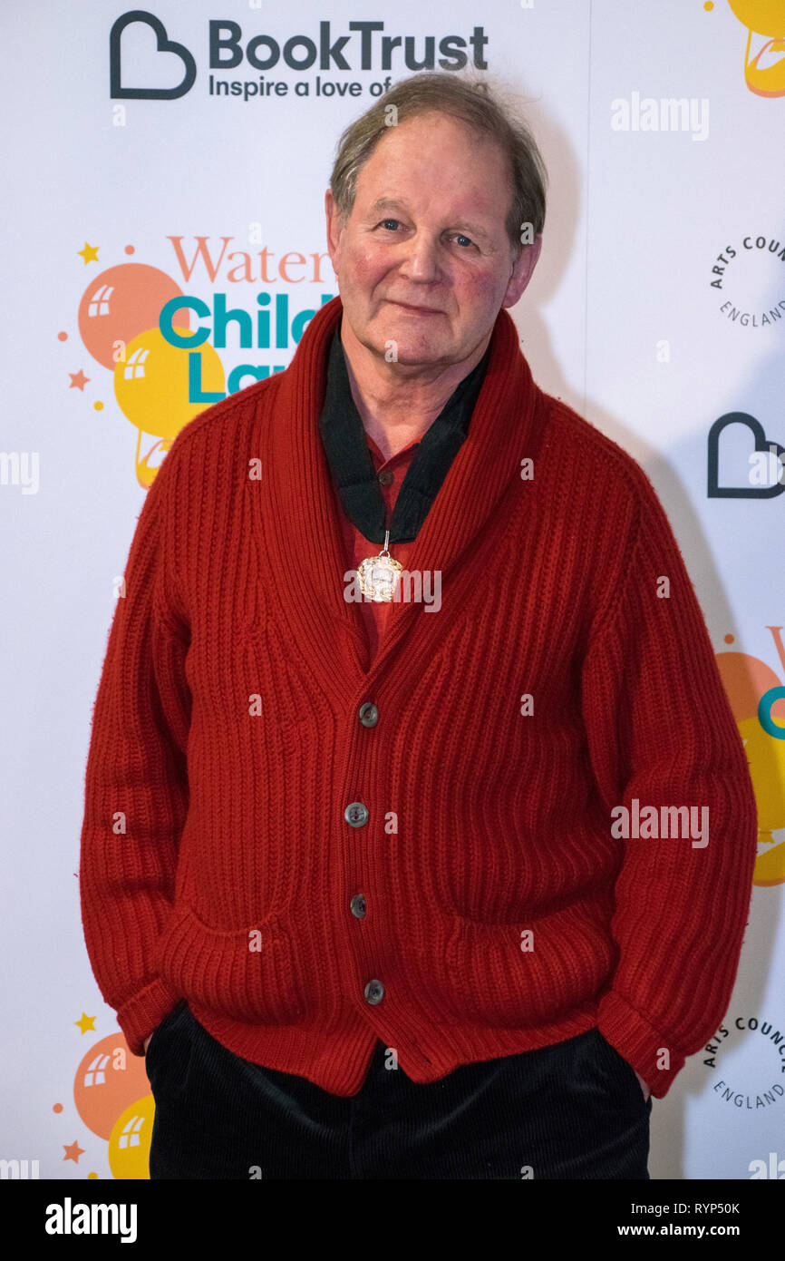 Dans le cadre de l'Waterstones Children's Laureate 20e anniversaire, les anciens lauréats se réunir à l'occasion de la publication du nouveau lauréat des envolées d'anthologie (Walker Books). Cela inclut l'auteur à succès Michael Morpurgo, qui a créé le Children's Laureate, ainsi que la lauréate et primé, écrivain et artiste Lauren enfant. Avec : Michael Morpurgo Où : London, Royaume-Uni Quand : 11 Feb 2019 Crédit : Paul Taylor/WENN.com Banque D'Images