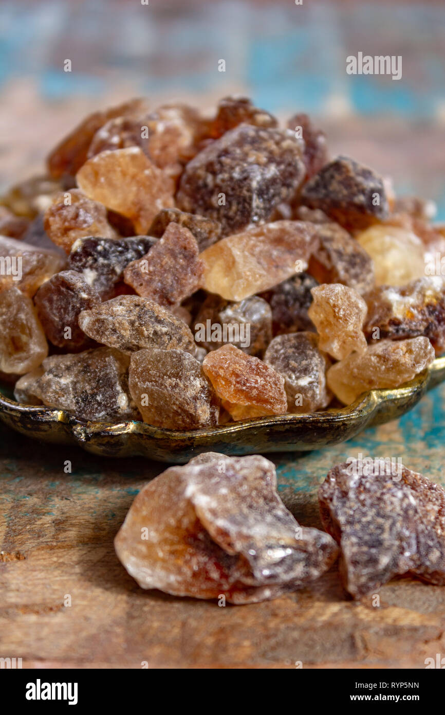 Recette de sucre de roche cristal comestible