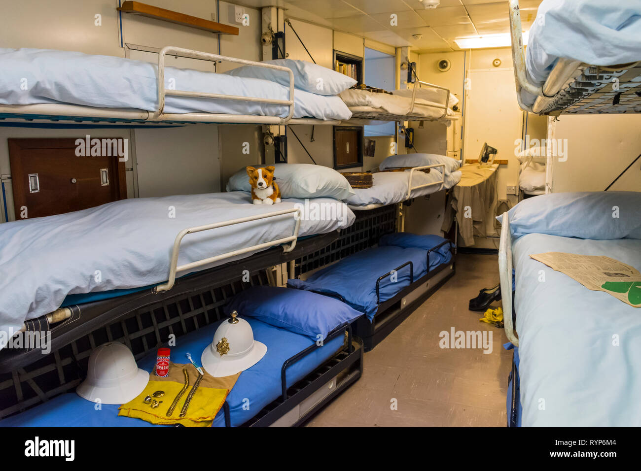 La caserne des marines, Royal Yacht Britannia, Port de Leith, Édimbourg, Écosse, Royaume-Uni Banque D'Images