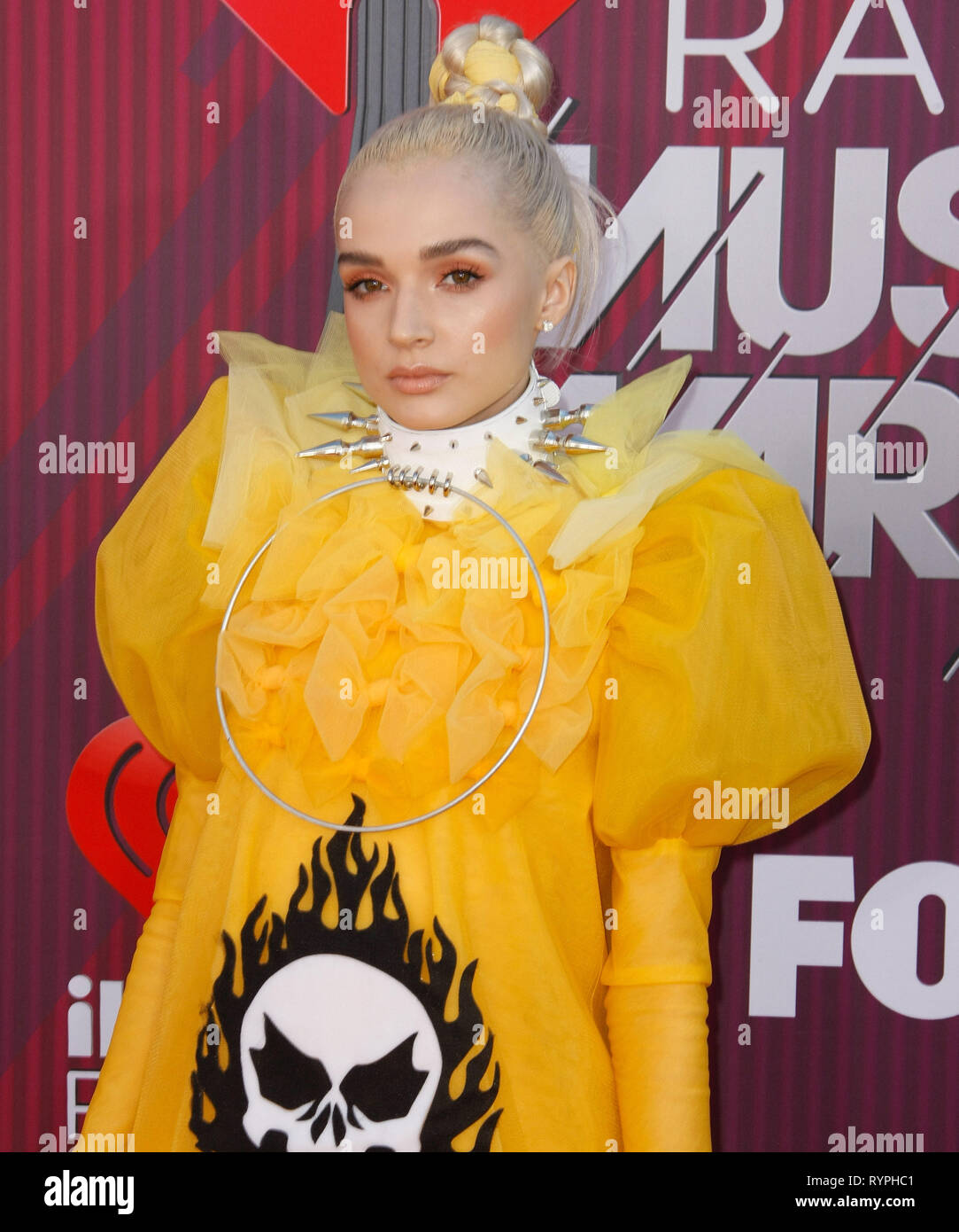 Los Angeles, Californie, USA. 14Th Mar, 2019. LOS ANGELES, CALIFORNIE - Le 14 mars 2019 : Pablo assiste au iHeartRadio Music Awards qui diffusé en direct sur la FOX au Théâtre de Microsoft le 14 mars 2019 à Los Angeles, Californie. Photo : imageSPACE/MediaPunch MediaPunch Crédit : Inc/Alamy Live News Banque D'Images