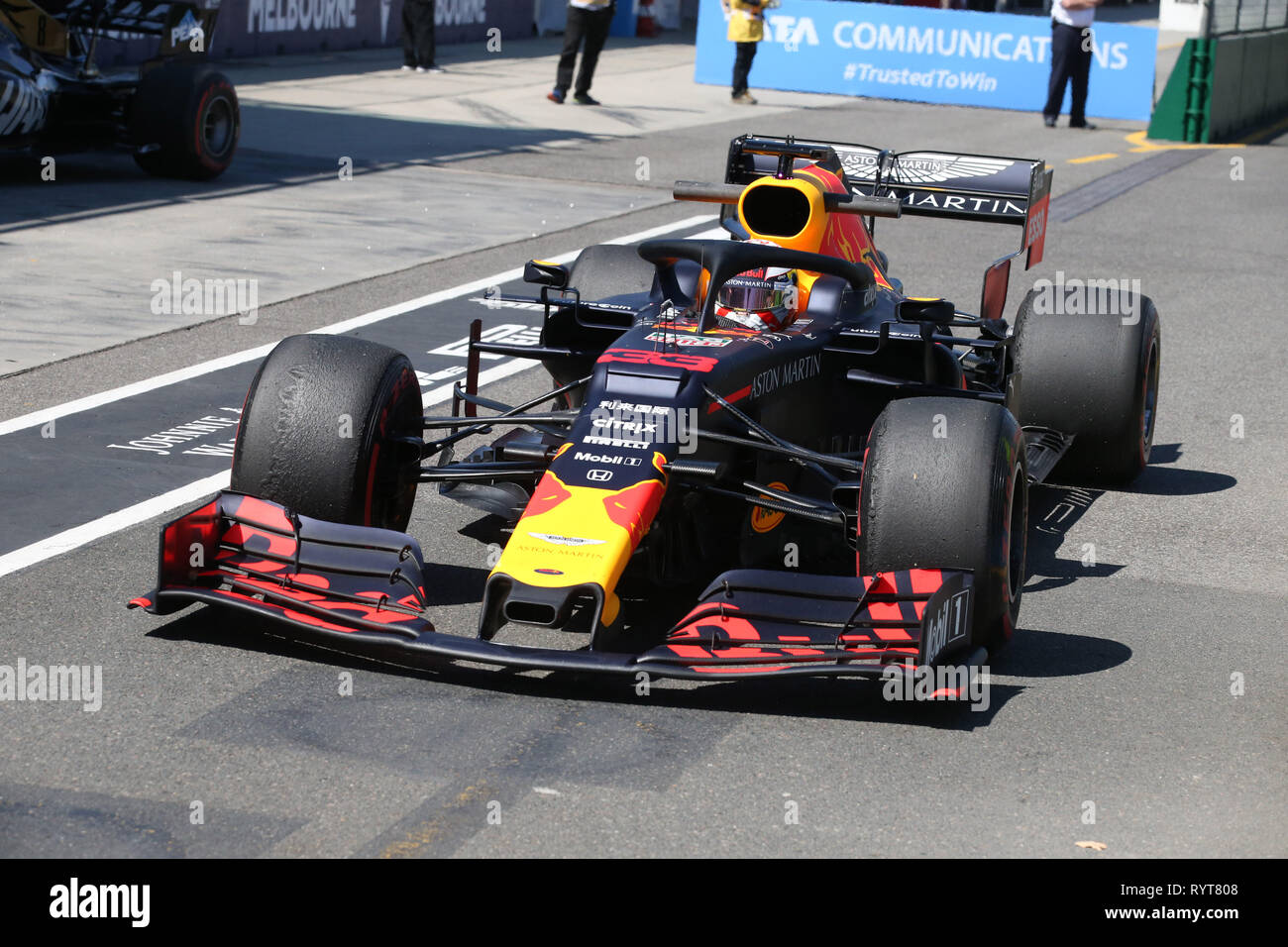 Melbourne, Australie Le Sport Grand Prix de Formule 1 l'Australie 2019 Dans le pic : Essais libres 1, Max Verstappen (NED) Red Bull Racing RB15 Crédit : LaPresse/Alamy Live News Banque D'Images