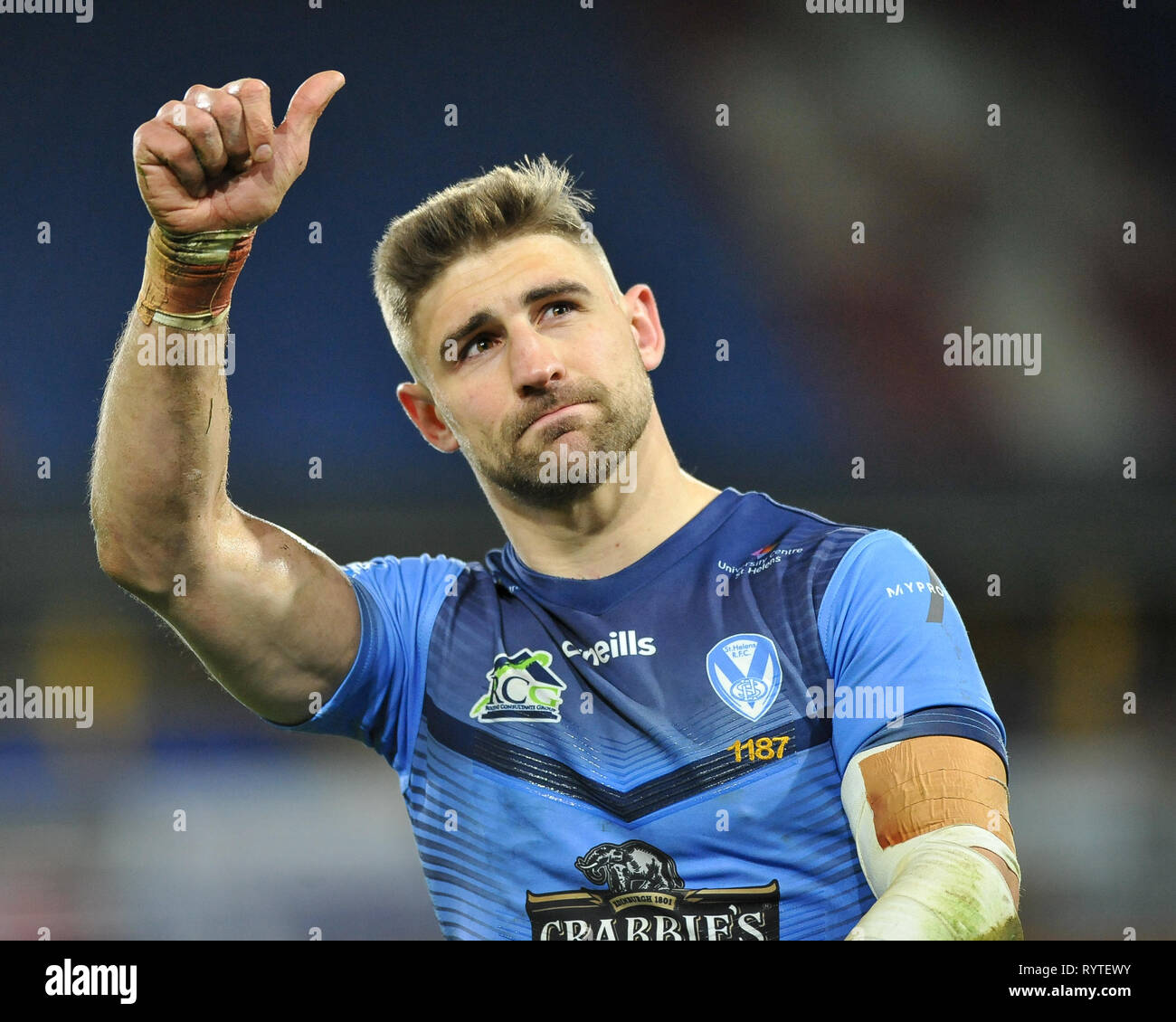 Huddersfield, UK. 14 mars 2019. John Smiths Stadium, Huddersfield, Angleterre ; {} {suppcat catégorie1} {suppcat}, {suppcat2 vs3} ; Crédit : Dean Williams/Alamy Live News Banque D'Images