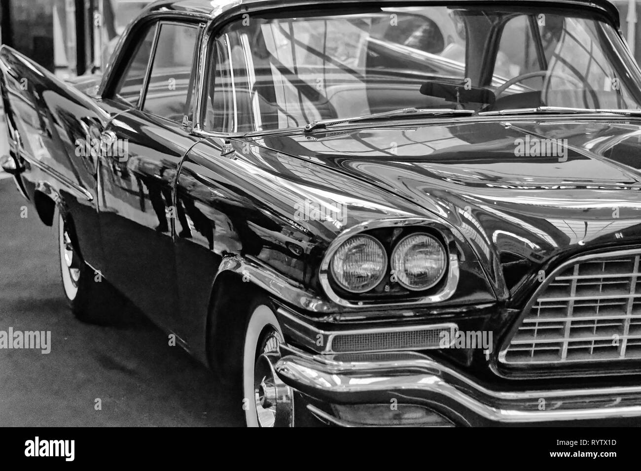 Photo Chrysler 300C,USA, année 1957, Classic Cars Banque D'Images