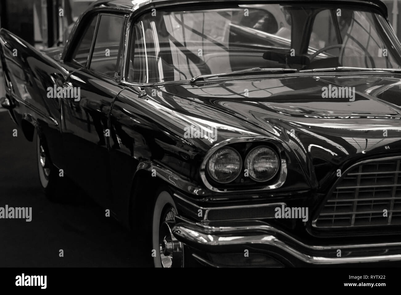 Photo Chrysler 300C,USA, année 1957, Classic Cars Banque D'Images