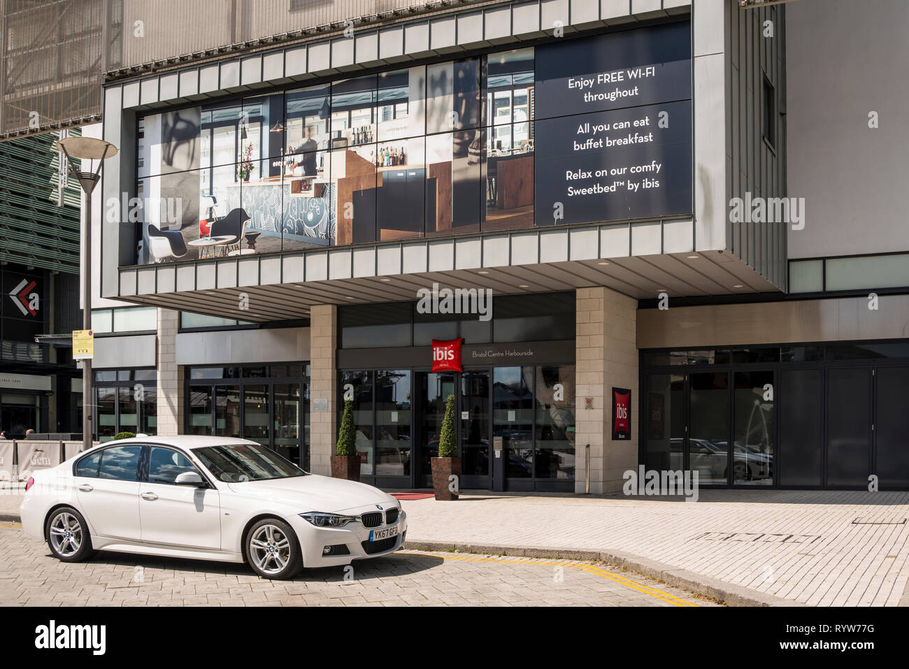 Hotel Ibis Bristol Centre, Port, Royaume-Uni Banque D'Images