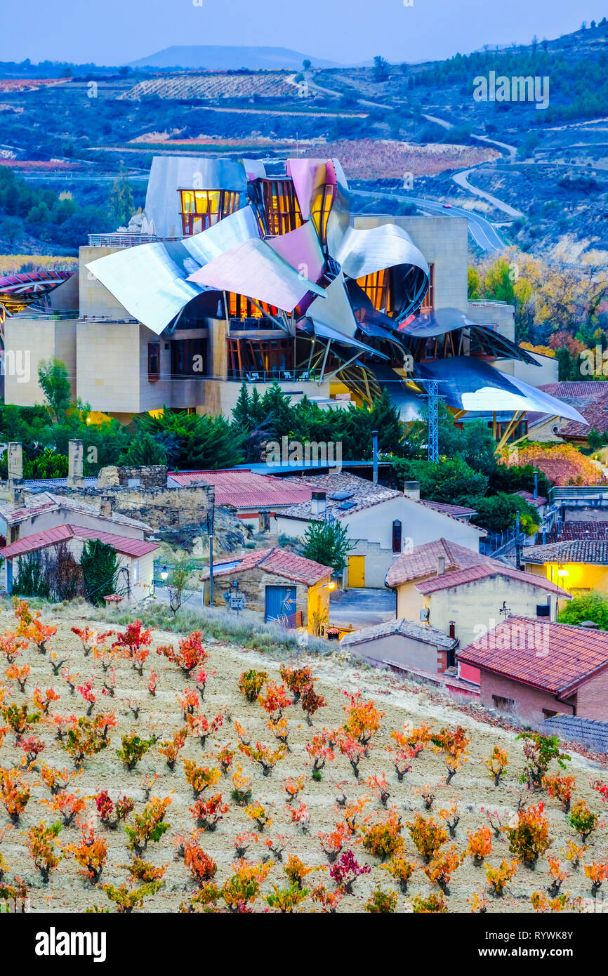 Museum et vignobles. Banque D'Images