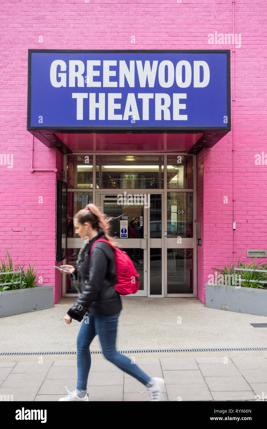 King's College London's Greenwood Theatre, Weston Street, London, SE1, UK Banque D'Images