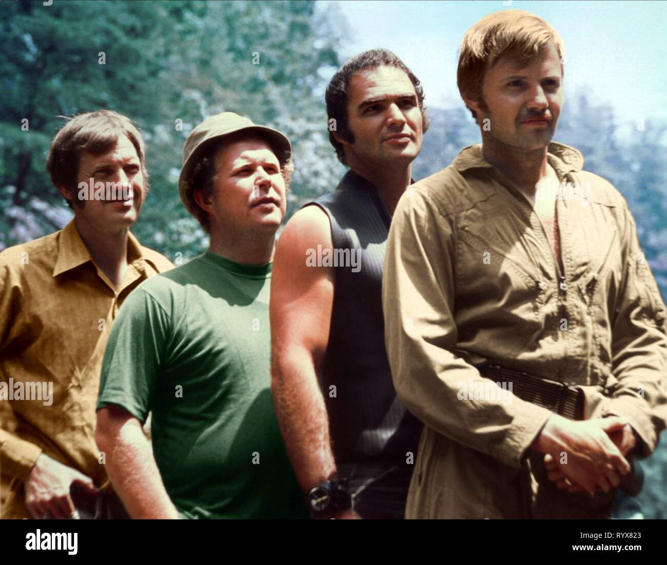 COX,BEATTY,REYNOLDS,VOIGHT, délivrance, 1972 Banque D'Images