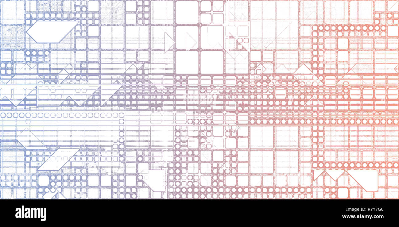 Les systèmes intelligents de gestion de l'énergie numérique dynamique et Banque D'Images