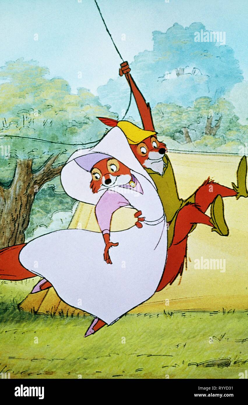 Les Renards,HOTTE, ROBIN HOOD, 1973 Banque D'Images