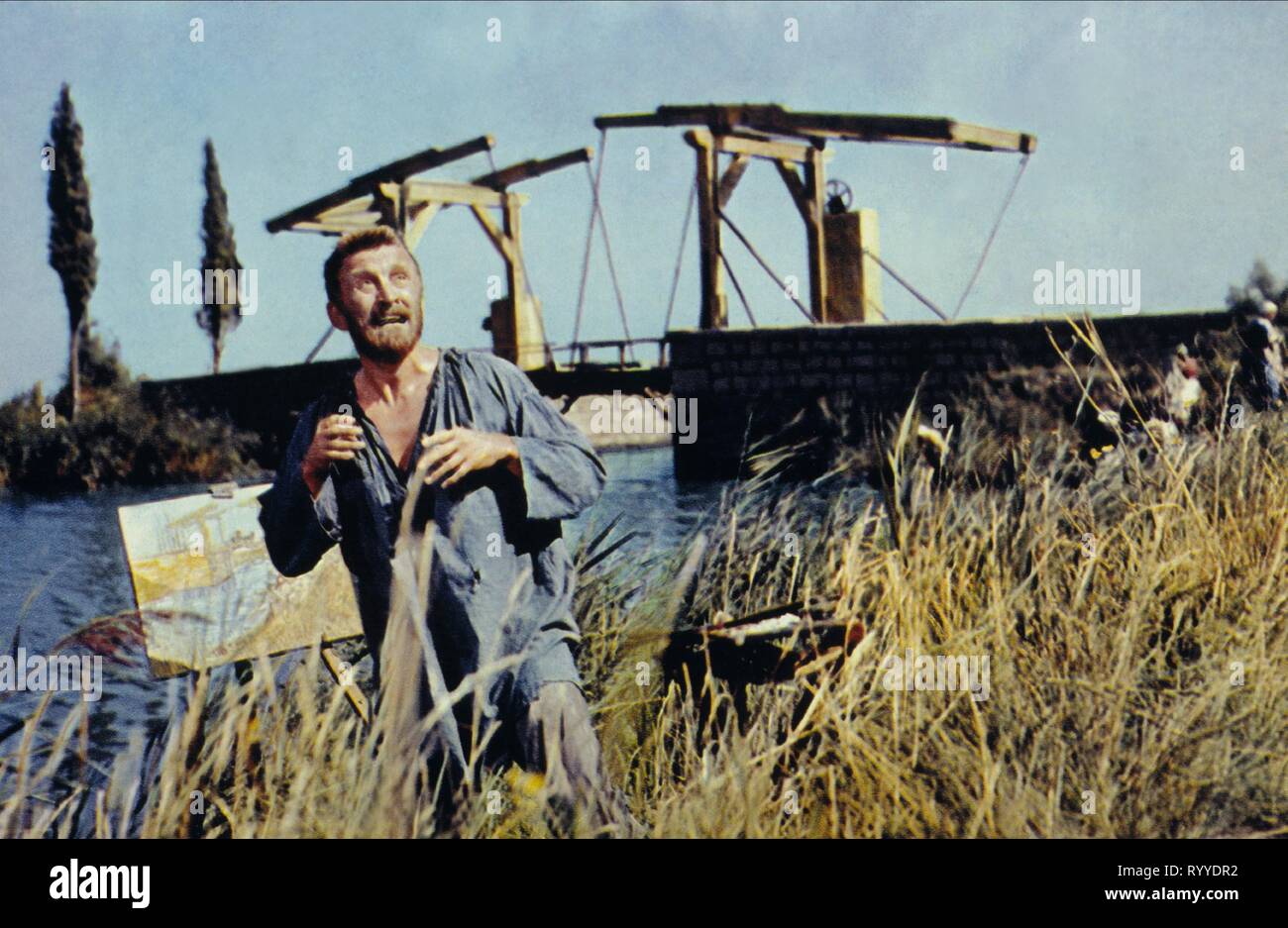 KIRK DOUGLAS, LUST FOR LIFE, 1956 Banque D'Images