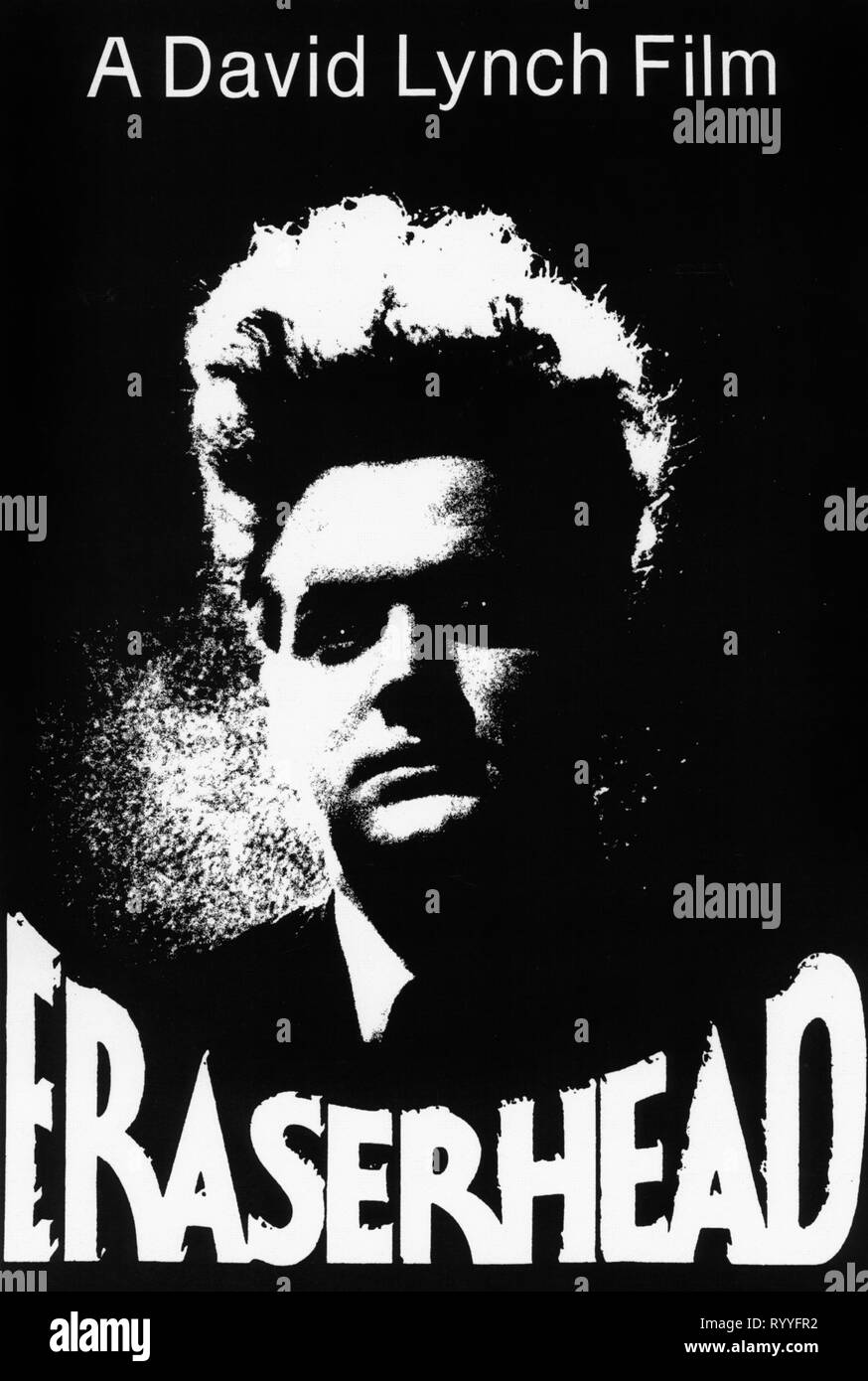JACK NANCE POSTER, ERASERHEAD, 1977 Banque D'Images