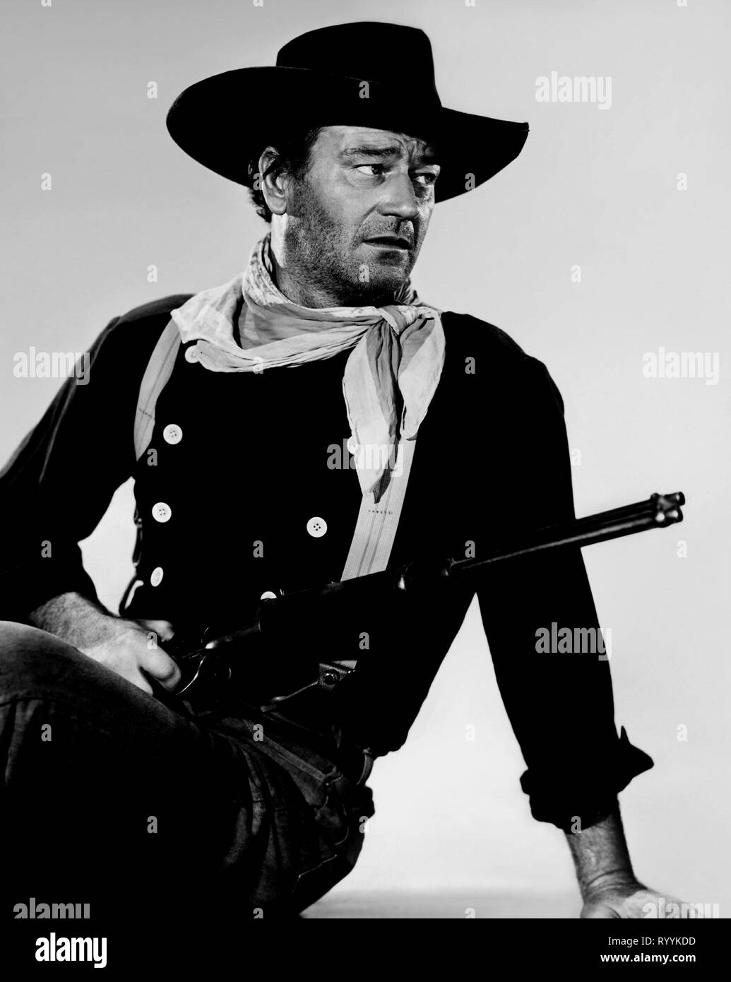 JOHN WAYNE, les chercheurs, 1956 Banque D'Images