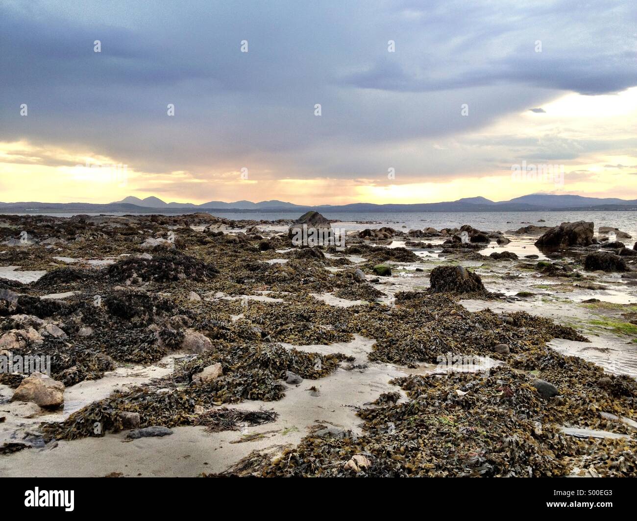 Isley plage Banque D'Images