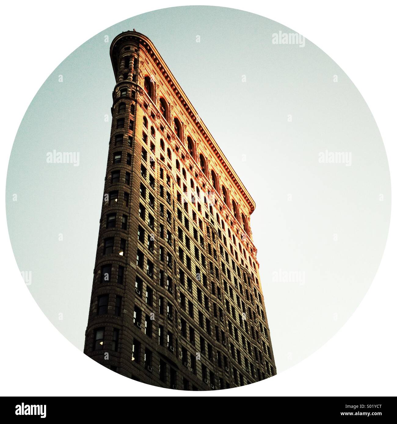 Flatiron Building, New York City. - Image de stock capturée avec un smartphone