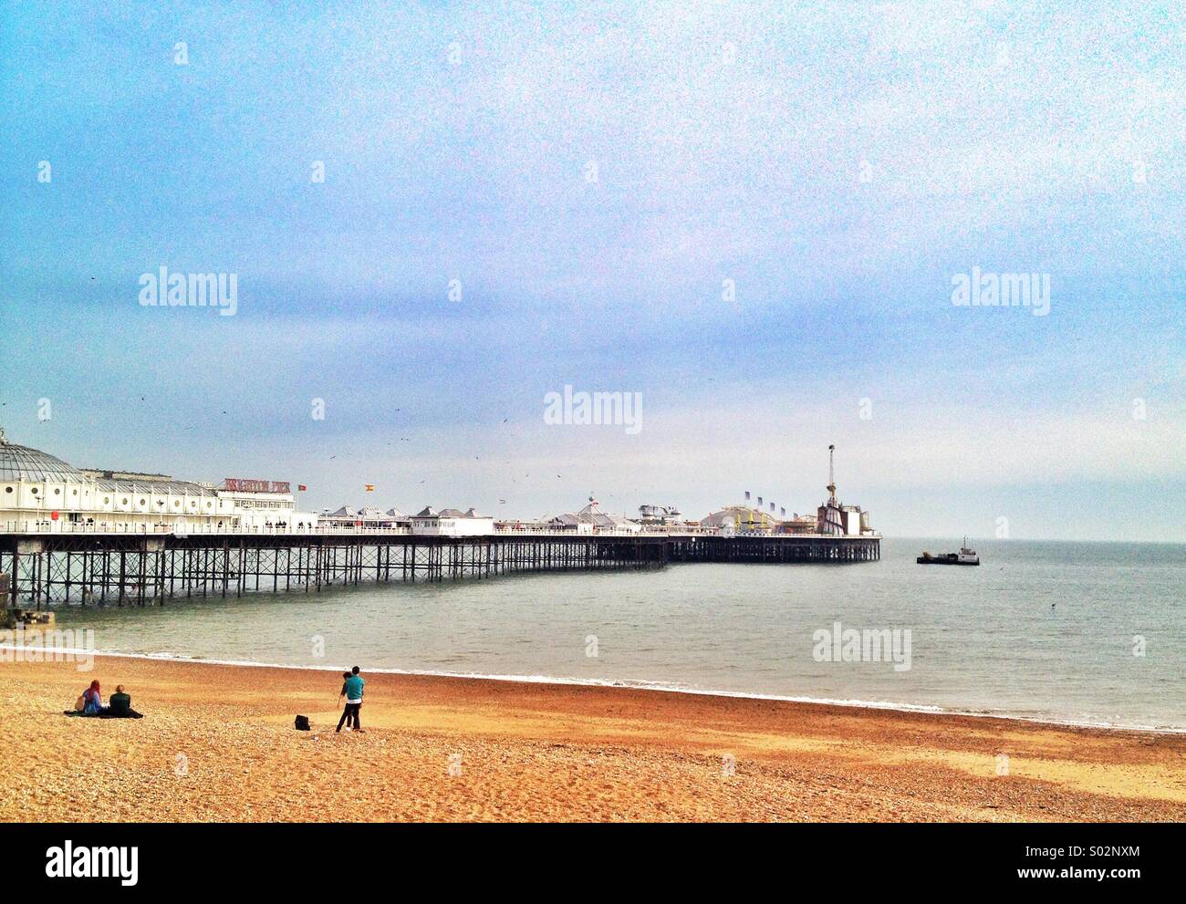 La jetée de Brighton, Brighton, East Sussex, UK Banque D'Images
