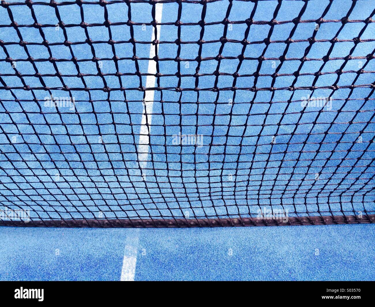 tennis net Banque D'Images