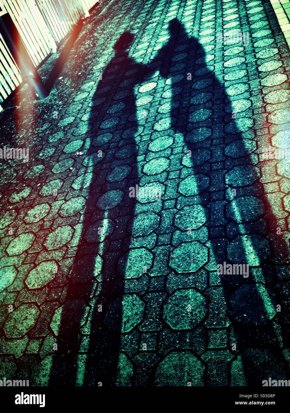 Ombre unie Banque D'Images