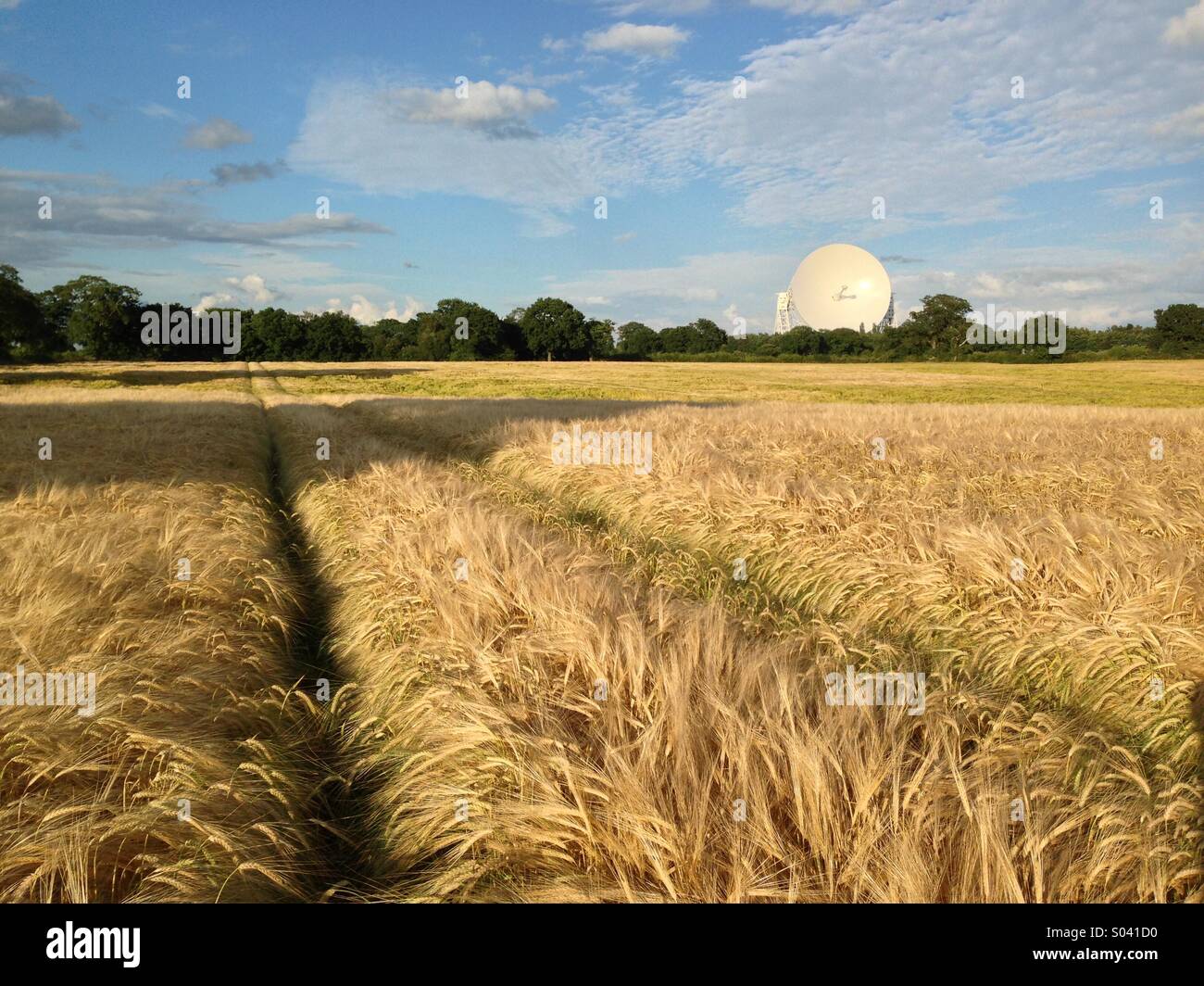 Jodrell Bank Banque D'Images