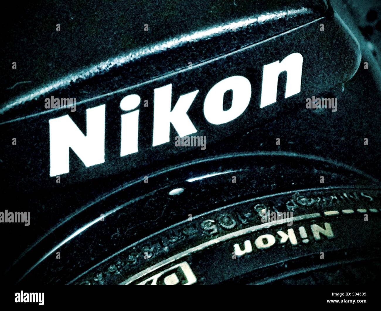 Icône de Nikon Banque D'Images