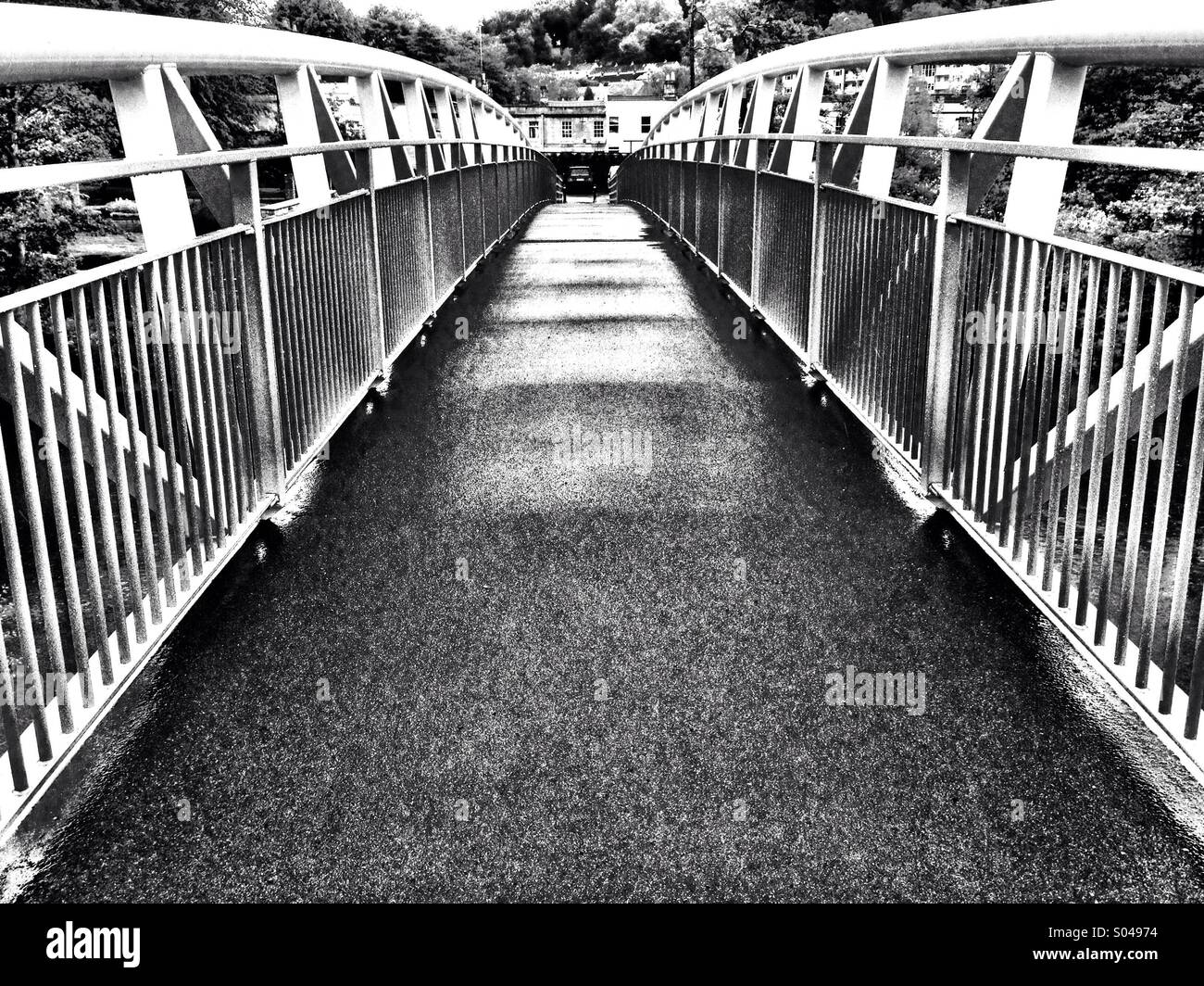 Passerelle - Image de stock capturée avec un smartphone