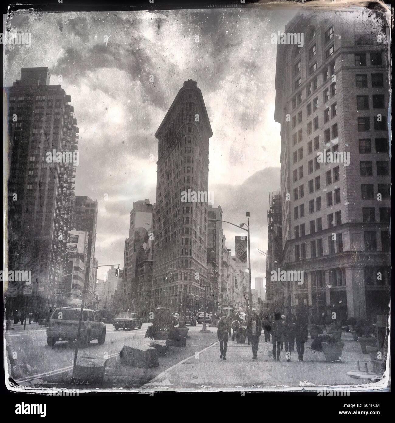 Flatiron building, New York - Image de stock capturée avec un smartphone