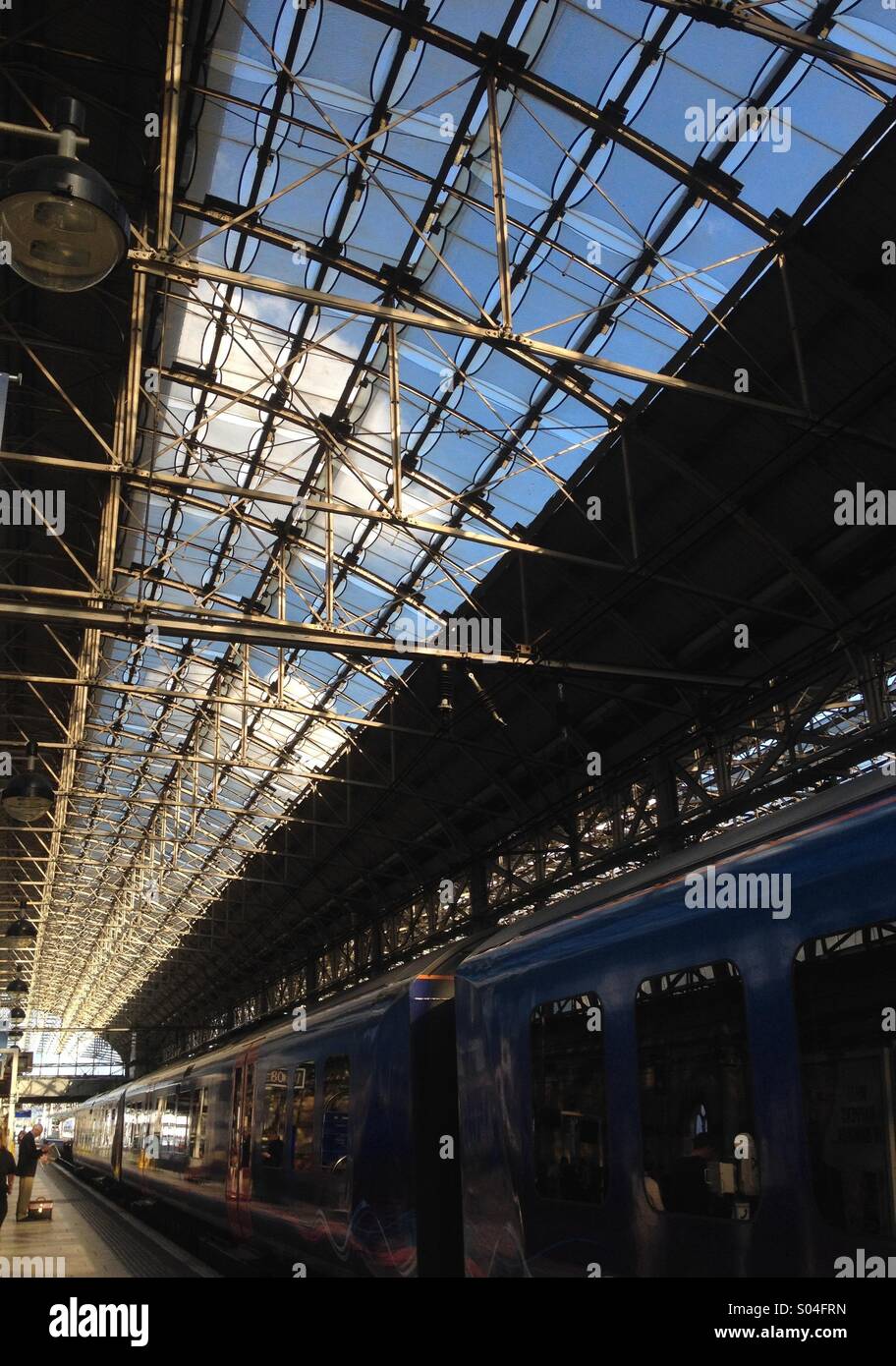 La gare Manchester Piccadilly Banque D'Images