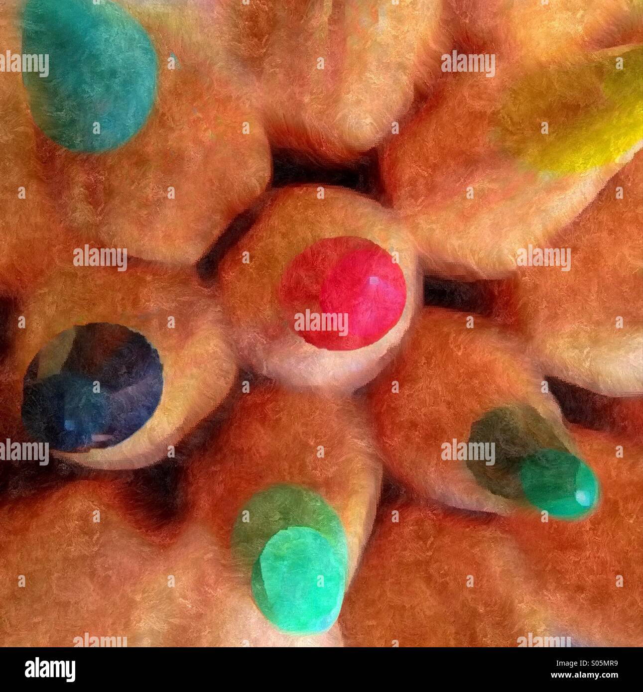 Crayons de couleur - Image de stock capturée avec un smartphone