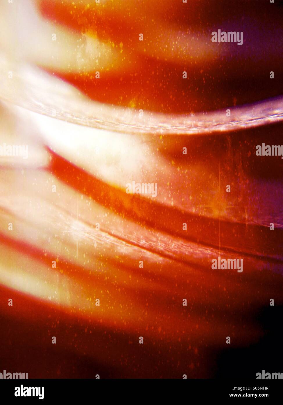 Close up de ruban de curling Banque D'Images