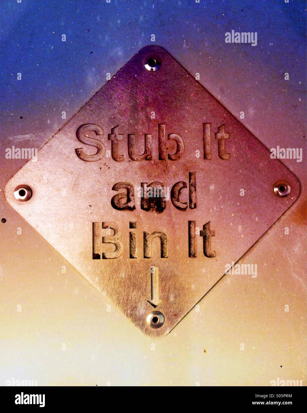 Close up d'un bain à remous et il 'Bin' avis Banque D'Images