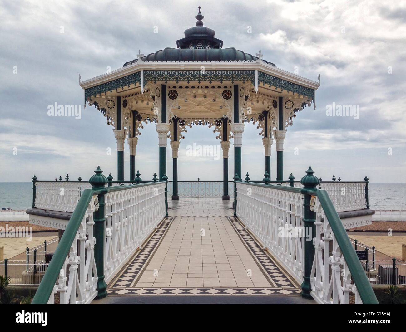 Kiosque à Brighton Banque D'Images