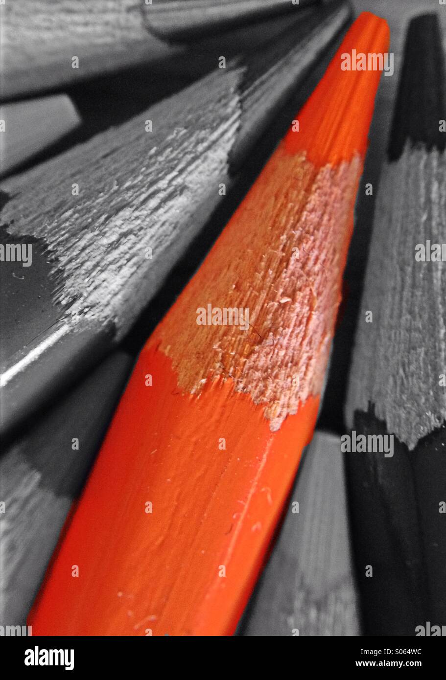 Crayons de couleur - Image de stock capturée avec un smartphone